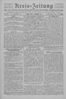 Kreis-Zeitung für d. Kreis Nowy-Tomysl: zugl. Nowy-Tomysler Hopfenzeitung 1924.11.07 Jg.49 Nr132