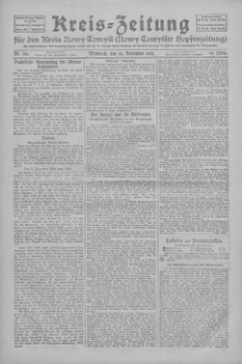 Kreis-Zeitung für d. Kreis Nowy-Tomysl: zugl. Nowy-Tomysler Hopfenzeitung 1924.11.26 Jg.49 Nr139