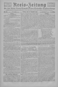 Kreis-Zeitung für d. Kreis Nowy-Tomysl: zugl. Nowy-Tomysler Hopfenzeitung 1924.11.28 Jg.49 Nr140