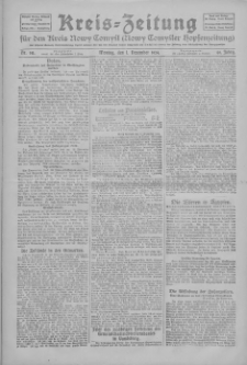Kreis-Zeitung für d. Kreis Nowy-Tomysl: zugl. Nowy-Tomysler Hopfenzeitung 1924.12.01 Jg.49 Nr141