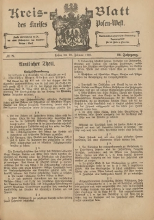 Kreis-Blatt des Kreises Posen-West 1900.02.22 Jg.12 Nr8