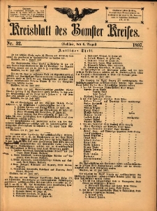 Kreisblatt des Bomster Kreises 1897.08.06 No.32