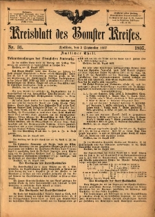 Kreisblatt des Bomster Kreises 1897.09.03 No.36