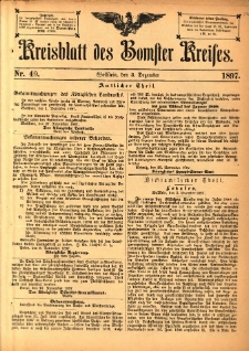 Kreisblatt des Bomster Kreises 1897.12.03 No.49