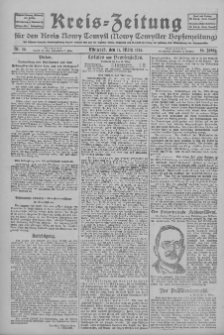 Kreis-Zeitung für d. Kreis Nowy-Tomysl: zugl. Nowy-Tomysler Hopfenzeitung 1925.03.11 Jg.50 Nr30