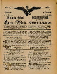 Samtersches Kreis-Blatt = Dziennik Powiatu Szamotulskiego 1872.12.12 Jg.[18] Nr50