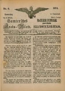 Samtersches Kreis-Blatt = Dziennik Powiatu Szamotulskiego 1874.02.05 Jg.[20] Nr6