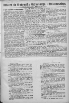Dodatek do Orędownika Ostrowskiego i Odolanowskiego 1936.01.03