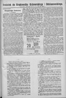 Dodatek do Orędownika Ostrowskiego i Odolanowskiego 1936.01.24