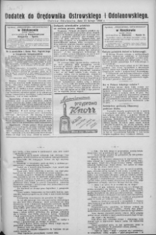Dodatek do Orędownika Ostrowskiego i Odolanowskiego 1936.02.21