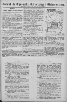 Dodatek do Orędownika Ostrowskiego i Odolanowskiego 1936.03.20