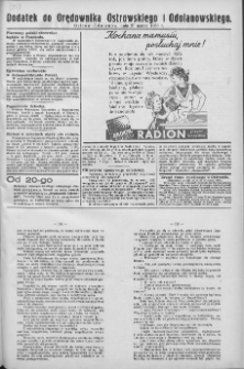 Dodatek do Orędownika Ostrowskiego i Odolanowskiego 1936.03.27
