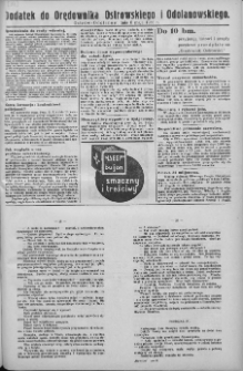 Dodatek do Orędownika Ostrowskiego i Odolanowskiego 1936.05.08