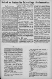 Dodatek do Orędownika Ostrowskiego i Odolanowskiego 1936.05.26