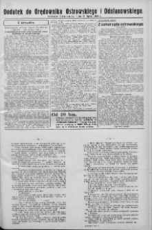 Dodatek do Orędownika Ostrowskiego i Odolanowskiego 1936.07.31
