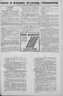 Dodatek do Orędownika Ostrowskiego i Odolanowskiego 1936.08.14