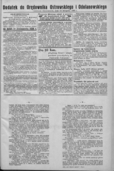 Dodatek do Orędownika Ostrowskiego i Odolanowskiego 1936.11.10