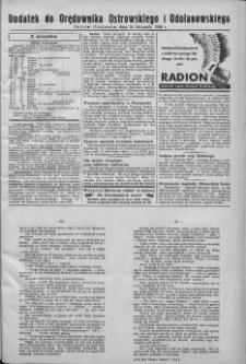 Dodatek do Orędownika Ostrowskiego i Odolanowskiego 1936.11.24