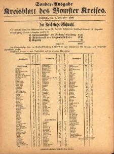 Kreisblatt des Bomster Kreises: Sonder-Ausgabe 1900.12.01