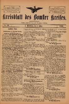 Kreisblatt des Bomster Kreises 1901.03.12 No.20