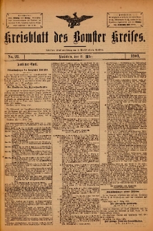 Kreisblatt des Bomster Kreises 1901.03.19 No.22