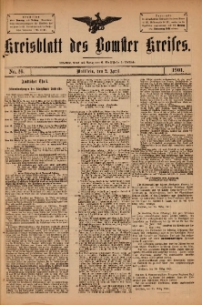 Kreisblatt des Bomster Kreises 1901.04.02 No.26