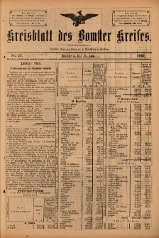 Kreisblatt des Bomster Kreises 1901.06.21 No.47