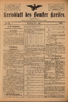 Kreisblatt des Bomster Kreises 1901.07.05 No.51