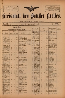Kreisblatt des Bomster Kreises 1901.10.18 No.81