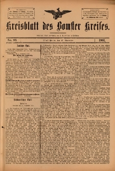Kreisblatt des Bomster Kreises 1901.11.15 No.89