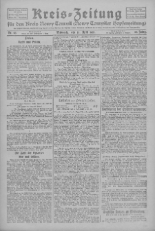 Kreis-Zeitung für d. Kreis Nowy-Tomysl: zugl. Nowy-Tomysler Hopfenzeitung 1925.04.22 Jg.50 Nr47