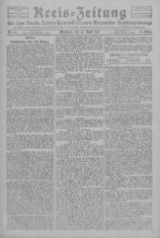 Kreis-Zeitung für d. Kreis Nowy-Tomysl: zugl. Nowy-Tomysler Hopfenzeitung 1925.04.29 Jg.50 Nr50