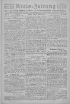Kreis-Zeitung f&uuml;r d. Kreis Nowy-Tomysl: zugl. Nowy-Tomysler Hopfenzeitung 1926.01.29 Jg.51 Nr12