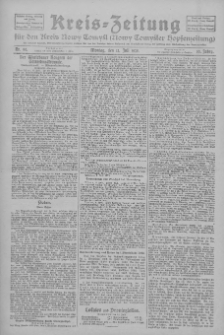 Kreis-Zeitung für d. Kreis Nowy-Tomysl: zugl. Nowy-Tomysler Hopfenzeitung 1925.07.13 Jg.50 Nr80