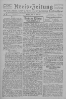 Kreis-Zeitung für d. Kreis Nowy-Tomysl: zugl. Nowy-Tomysler Hopfenzeitung 1925.07.27 Jg.50 Nr86