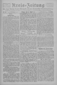Kreis-Zeitung für d. Kreis Nowy-Tomysl: zugl. Nowy-Tomysler Hopfenzeitung 1925.08.24 Jg.50 Nr98