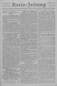 Kreis-Zeitung für d. Kreis Nowy-Tomysl: zugl. Nowy-Tomysler Hopfenzeitung 1925.09.04 Jg.50 Nr103