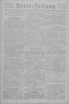 Kreis-Zeitung für d. Kreis Nowy-Tomysl: zugl. Nowy-Tomysler Hopfenzeitung 1925.09.11 Jg.50 Nr106