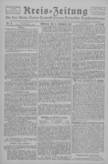 Kreis-Zeitung für d. Kreis Nowy-Tomysl: zugl. Nowy-Tomysler Hopfenzeitung 1925.09.23 Jg.50 Nr111