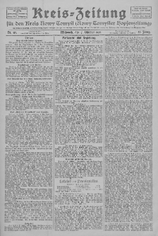 Kreis-Zeitung für d. Kreis Nowy-Tomysl: zugl. Nowy-Tomysler Hopfenzeitung 1925.10.07 Jg.50 Nr117