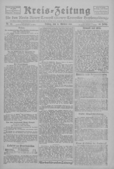 Kreis-Zeitung für d. Kreis Nowy-Tomysl: zugl. Nowy-Tomysler Hopfenzeitung 1925.10.16 Jg.50 Nr121