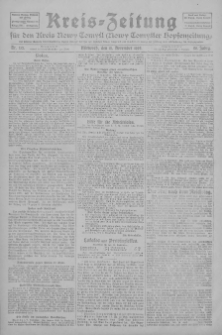 Kreis-Zeitung für d. Kreis Nowy-Tomysl: zugl. Nowy-Tomysler Hopfenzeitung 1925.11.11 Jg.50 Nr132