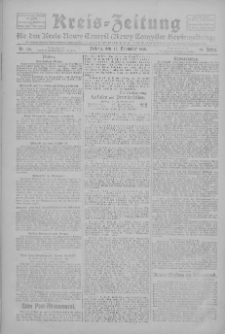 Kreis-Zeitung für d. Kreis Nowy-Tomysl: zugl. Nowy-Tomysler Hopfenzeitung 1925.11.20 Jg.50 Nr135
