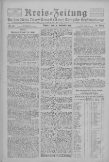 Kreis-Zeitung für d. Kreis Nowy-Tomysl: zugl. Nowy-Tomysler Hopfenzeitung 1925.11.30 Jg.50 Nr139