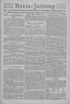 Kreis-Zeitung f&uuml;r d. Kreis Nowy-Tomysl: zugl. Nowy-Tomysler Hopfenzeitung 1926.02.08 Jg.51 Nr16