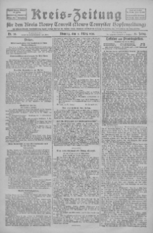 Kreis-Zeitung f&uuml;r d. Kreis Nowy-Tomysl: zugl. Nowy-Tomysler Hopfenzeitung 1926.03.08 Jg.51 Nr28