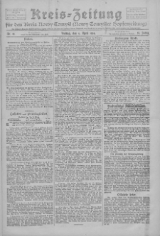 Kreis-Zeitung f&uuml;r d. Kreis Nowy-Tomysl: zugl. Nowy-Tomysler Hopfenzeitung 1926.04.09 Jg.51 Nr41