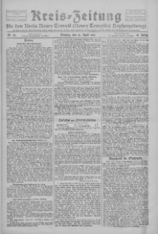 Kreis-Zeitung f&uuml;r d. Kreis Nowy-Tomysl: zugl. Nowy-Tomysler Hopfenzeitung 1926.04.12 Jg.51 Nr42