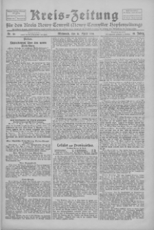 Kreis-Zeitung f&uuml;r d. Kreis Nowy-Tomysl: zugl. Nowy-Tomysler Hopfenzeitung 1926.04.14 Jg.51 Nr43
