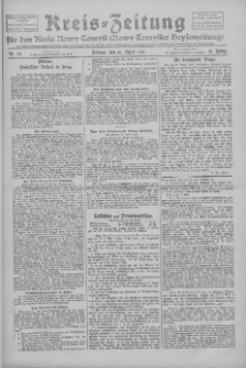Kreis-Zeitung f&uuml;r d. Kreis Nowy-Tomysl: zugl. Nowy-Tomysler Hopfenzeitung 1926.04.16 Jg.51 Nr44